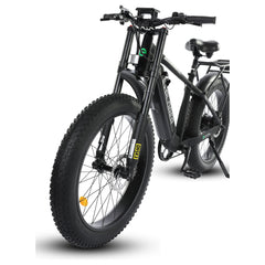 Ecotric Explorer 26 inches 48V Fat Tire Electric Bike with Rear Rack