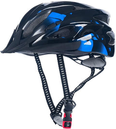 Adult Cycling Bike Helmet, Lightweight and Adjustable with Pads&Visor for Men and Women