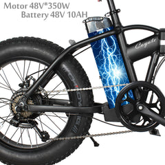 Tracer Coyote 20'' 500W Foldable Electric Bike