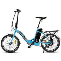 UL Certified-Ecotric Starfish 20inch Blue Starfish portable and folding electric bike