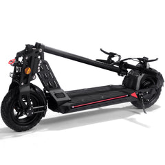 MotoTec Free Ride 48v 600w Lithium Electric Scooter Black