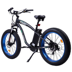 UL Certified-Ecotric Hammer Electric Fat Tire Beach Snow Bike-Blue