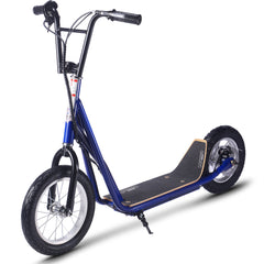 MotoTec Groove 36v 350w Big Wheel Lithium Electric Scooter Blue