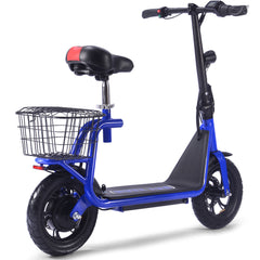 MotoTec Metro 36v 500w Lithium Electric Scooter Blue