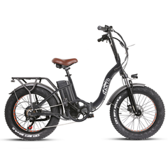 Folding Fat Tire Electric bike Nakto Folding OX 20"