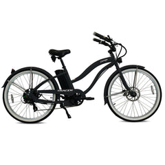 Tracer OMEGA 26" 7 Speed Electric Beach Cruiser Bike for WOMEN 500W