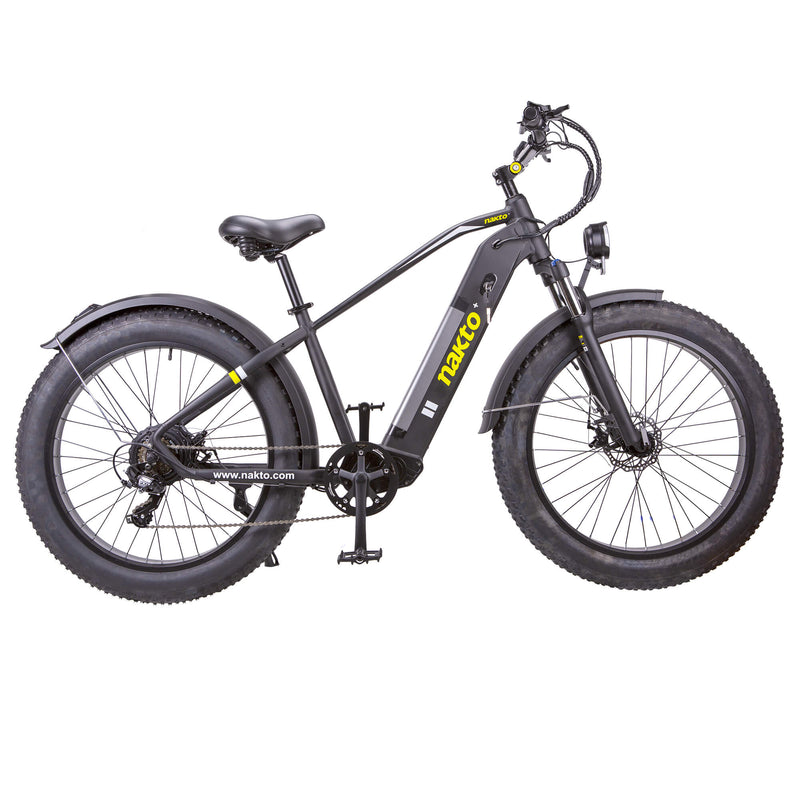 Fat Tire Electric Bike NAKTO Mini Cruiser