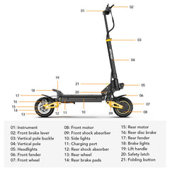 iENYRID ES1 Dual Motor Electric Scooter