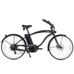 Tracer OMEGA 26" 7 Speed Electric Beach Cruiser Bike for Men