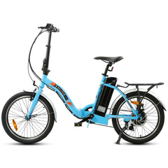 UL Certified-Ecotric Starfish 20inch Blue Starfish portable and folding electric bike